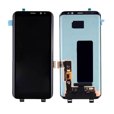 LCD with Touch Screen for Samsung Galaxy S8 - Black (Display Glass Combo Folder)