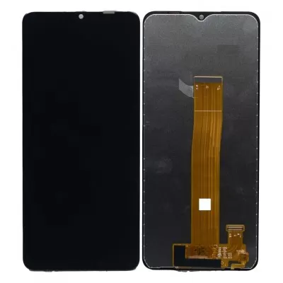 LCD with Touch Screen for Samsung Galaxy M12 - Black (Display Glass Combo Folder)