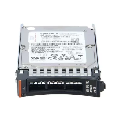 IBM 146GB SAS 15K RPM 6Gbps 2.5 Inch Hard Disk Drive 42D0678 42D0681