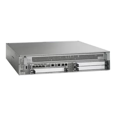 Cisco ASR1002 Chassis 4 built-in GE Dual P/S 4GB DRAM Router