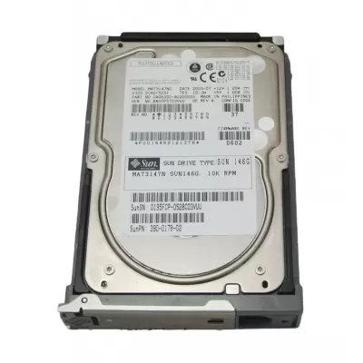 Sun 146GB 10K RPM 3.5 Inch 80PIN SCSI Hard Disk  390-0178-03