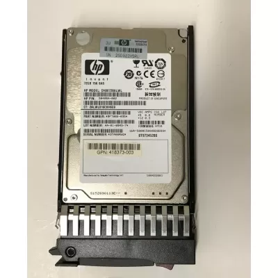 HP 72GB 15K 3Gbps DP 2.5inch SAS hard disk 504064-002