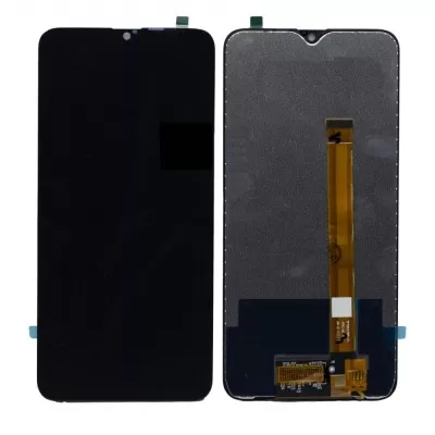 LCD with Touch Screen for Realme 3 - Black (Display Glass Combo Folder)