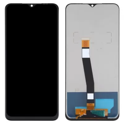 LCD with Touch Screen for Samsung Galaxy A22 - Black (Display Glass Combo Folder)