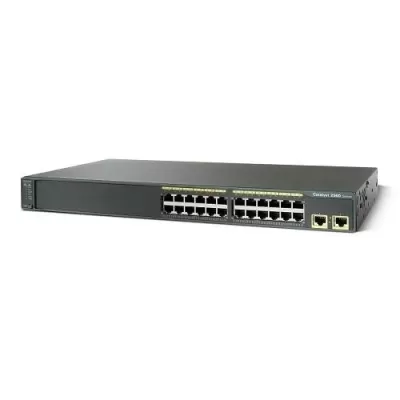 Cisco Catalyst 2960 Series 24 Ports Ethernet Managed Switch WS-C2960-24TT-L