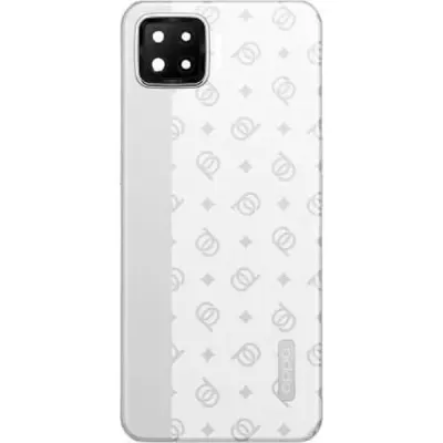 Replacement Back Housing for Oppo F17 - Classic Silver