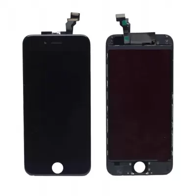 LCD with Touch Screen for Apple iPhone 6 - Black (Display Glass Combo Folder)