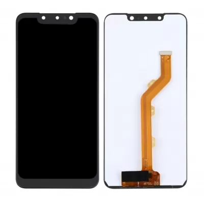 LCD with Touch Screen for Infinix Hot 7 Pro - Black (Display Glass Combo Folder)