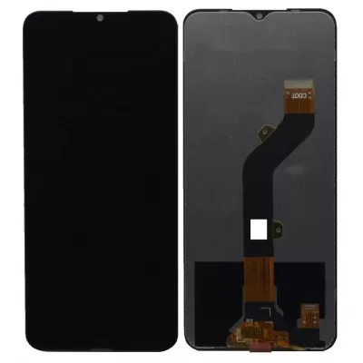 LCD with Touch Screen for Itel A49 - Black (Display Glass Combo Folder)