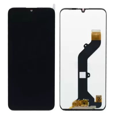 LCD with Touch Screen for Itel Vision 1 - Black (Display Glass Combo Folder)