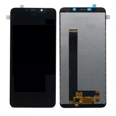 LCD with Touch Screen for Mobiistar C2 - Black (Display Glass Combo Folder)