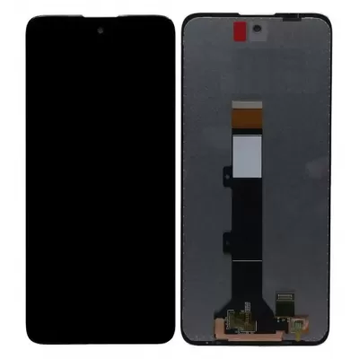 LCD with Touch Screen for Motorola Moto E32s - Black (Display Glass Combo Folder)