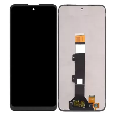 LCD with Touch Screen for Motorola Moto E40 - Black (Display Glass Combo Folder)