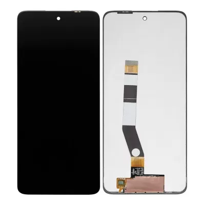 LCD with Touch Screen for Motorola Moto G62 - Black (Display Glass Combo Folder)