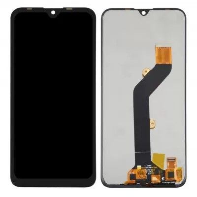 LCD with Touch Screen for Tecno KC1 - Black (Display Glass Combo Folder)