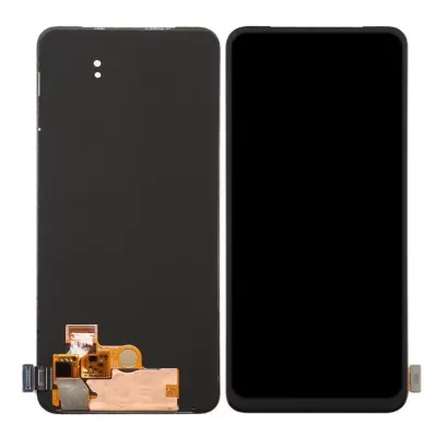 LCD with Touch Screen for Realme X Display Combo Folder - Blue