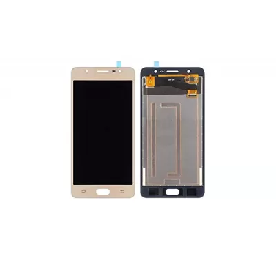 LCD with Touch Screen for Samsung Galaxy J7 Max Display Combo Folder - Gold