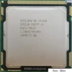 Intel Core i5-650 3.2GHz 3.20GHz 4 m Socket 1156 CPU Processor