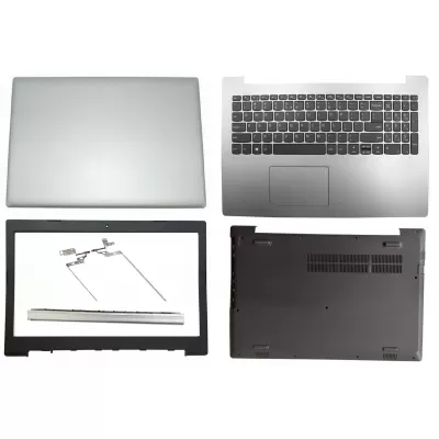 Lenovo Ideapad 330-15 330-15IKB 330-15AST 330-15IGM LCD Top Cover Bezel Hinges and Touchpad Palmrest Keyboard with Bottom Base Full Body Assembly