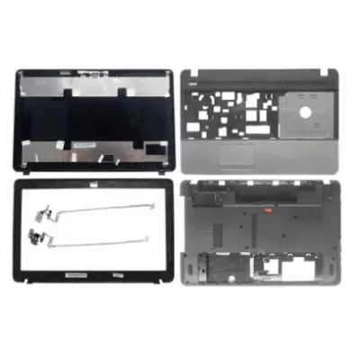 Acer Aspire E1-571 E1-571G E1-521 E1-531 E1-531G E1-521G LCD Top Cover Bezel Hinges with Touchpad Palmrest and Bottom Base Body Assembly