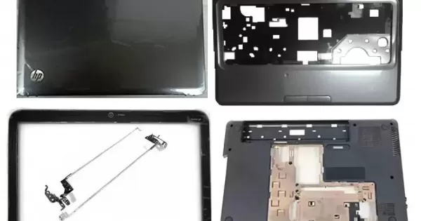 HP Pavilion G4 1303Au LCD Top Cover Bezel Hinges with Touchpad Palmrest and Bottom Base Full Laptop body