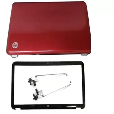 HP Pavilion G6 2271TX LCD Top Cover Bezel With Hinges ABH Red