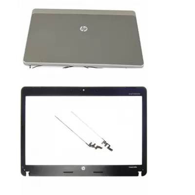 HP Probook 4430s LCD Top Cover Bezel with Hinges ABH