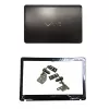 Sony SVE14123CNW LCD Top Cover Bezel with Hinges ABH