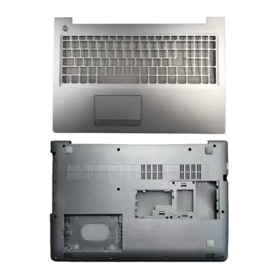 Lenovo Ideapad 510-15IKB Touchpad Palmrest with Bottom base Silver