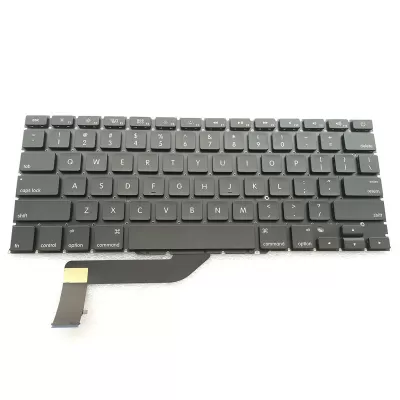 Laptop Keyboard Compatible for Apple MacBook Pro A1398 15" Series Black US Layout Black