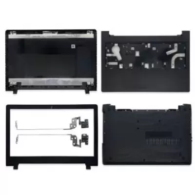 Lenovo ideaPad 110-15ISK 110-15IKB LCD Top Cover Bezel Hinges with Touchpad Palmrest and Bottom Base Full Body Assembly