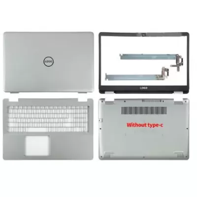 Dell Inspiron 15 5584 P85F LCD Top Cover Bezel Hinges with Palmrest and Bottom Base Body Assembly