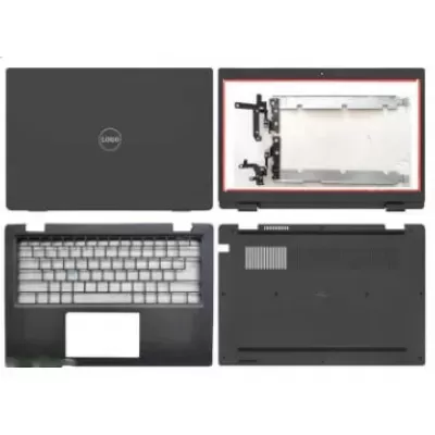 Dell Latitude 3420 E3420 LCD Top Cover Bezel Hinges with Palmrest and Bottom Base Full Body Assembly