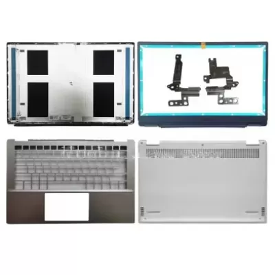 Dell Inspiron 13 5390 5391 LCD Top Cover Bezel Hinges with Palmrest and Bottom Base Body Assembly