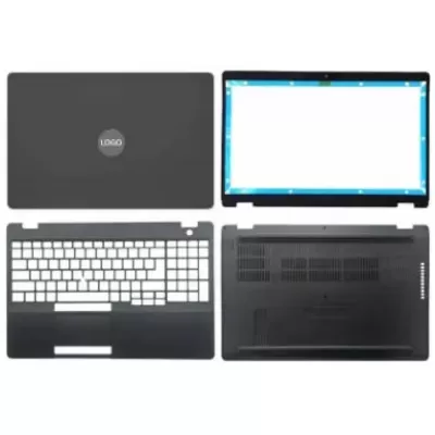 Dell Latitude 5500 E5500 LCD Top Cover Bezel with Touchpad Palmrest and Bottom Base Body Assembly