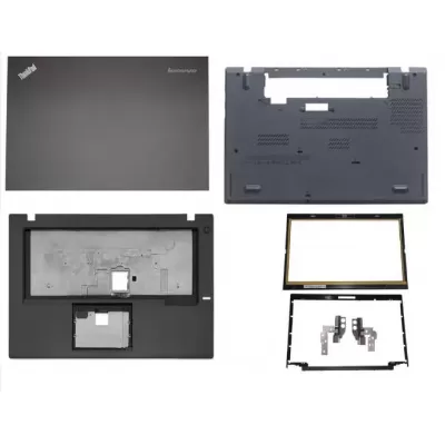 Lenovo ThinkPad T440 T450 LCD Top Cover Bezel Hinges with Palmrest and Bottom Base Body Assembly