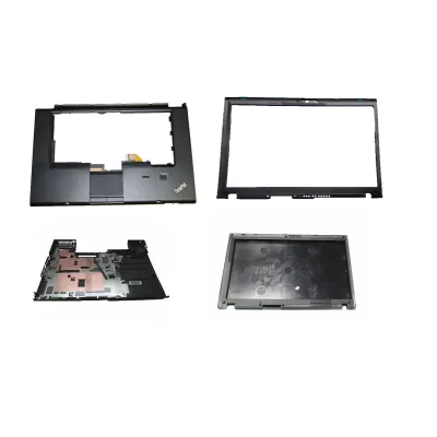 Lenovo Thinkpad T500 LCD Top Cover Bezel with Touchpad Palmrest and Bottom Base  One Full Set Cover