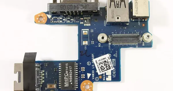 Dell Latitude E5440 Audio Ethernet Usb Vga I O Board