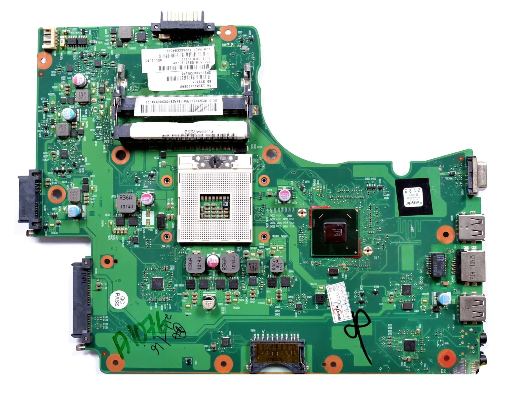 toshiba satellite l655 motherboard