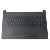 HP 15BS 15-BS 15bs1xx Laptop Touchpad Palmrest With Keyboard Black