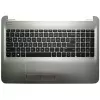 HP 15-AY 15-AC 15-AF Laptop TouchPad Palmrest with Keyboard Silver