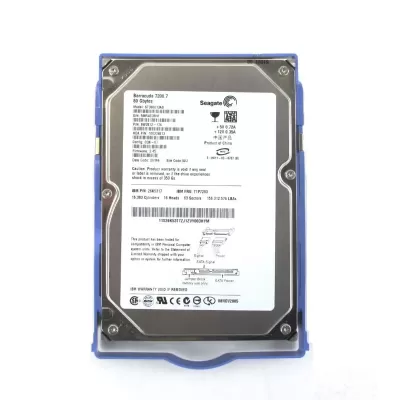 IBM 80GB 7.2K RPM 3Gbps 3.5Inch SATA Hard Disk 71P7293 71P7292