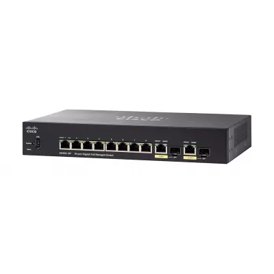 Cisco SG350-10P-K9 10 Ports PoE Managed Switch