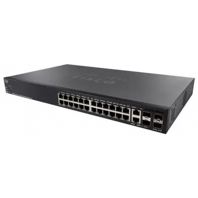 Cisco Systems SG350X-24P-K9 24 Port Stackable Managed Switch