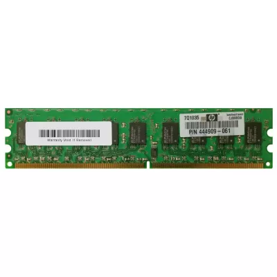 HP 2GB PC2-6400 DDR2-800MHz ECC Unbuffered CL6 240-Pin DIMM Dual Rank Memory Module Part# 444909-061