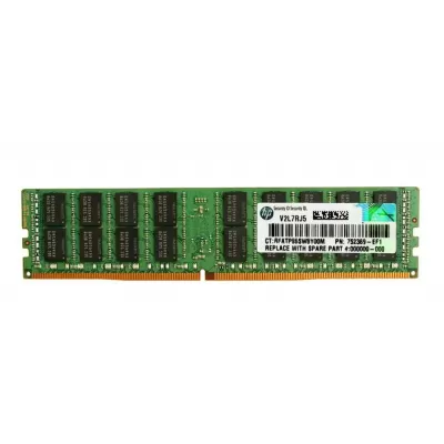 HP 16GB PC4-17000 DDR4-2133MHz ECC Registered CL15 288-Pin DIMM Memory Module Part# 752369-MH1