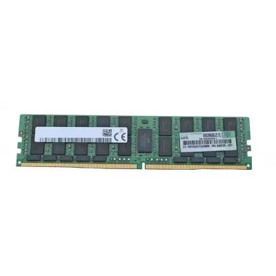 HPE 64GB PC4-21300 DDR4-2666MHz ECC Registered CL19 288-Pin Load Reduced DIMM 1.2V Quad Rank Memory Module Part# 840759-091