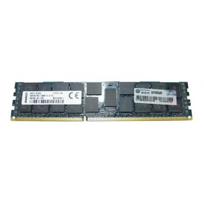 HP 16GB PC3-10600 DDR3-1333MHz ECC Registered CL9 240-Pin DIMM Dual Rank 1.35V Low Voltage Memory Module Part# HP647653-081-HYM