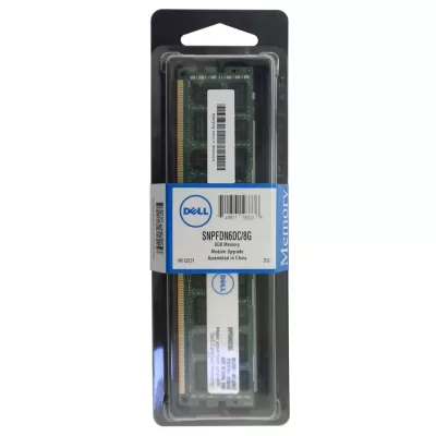 Dell 8GB PC3-8500 DDR3-1066MHz ECC Registered CL7 240-Pin DIMM 1.35V Low Voltage Quad Rank Memory ModulePart# SNPFDN6DC