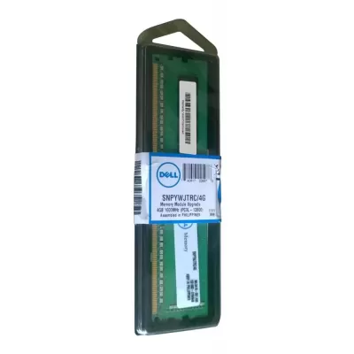 Dell 4GB PC3-12800 DDR3-1600MHz ECC Unbuffered CL11 240-Pin DIMM 1.35V Low Voltage Single Rank Memory Module Part# SNPYWJTRC